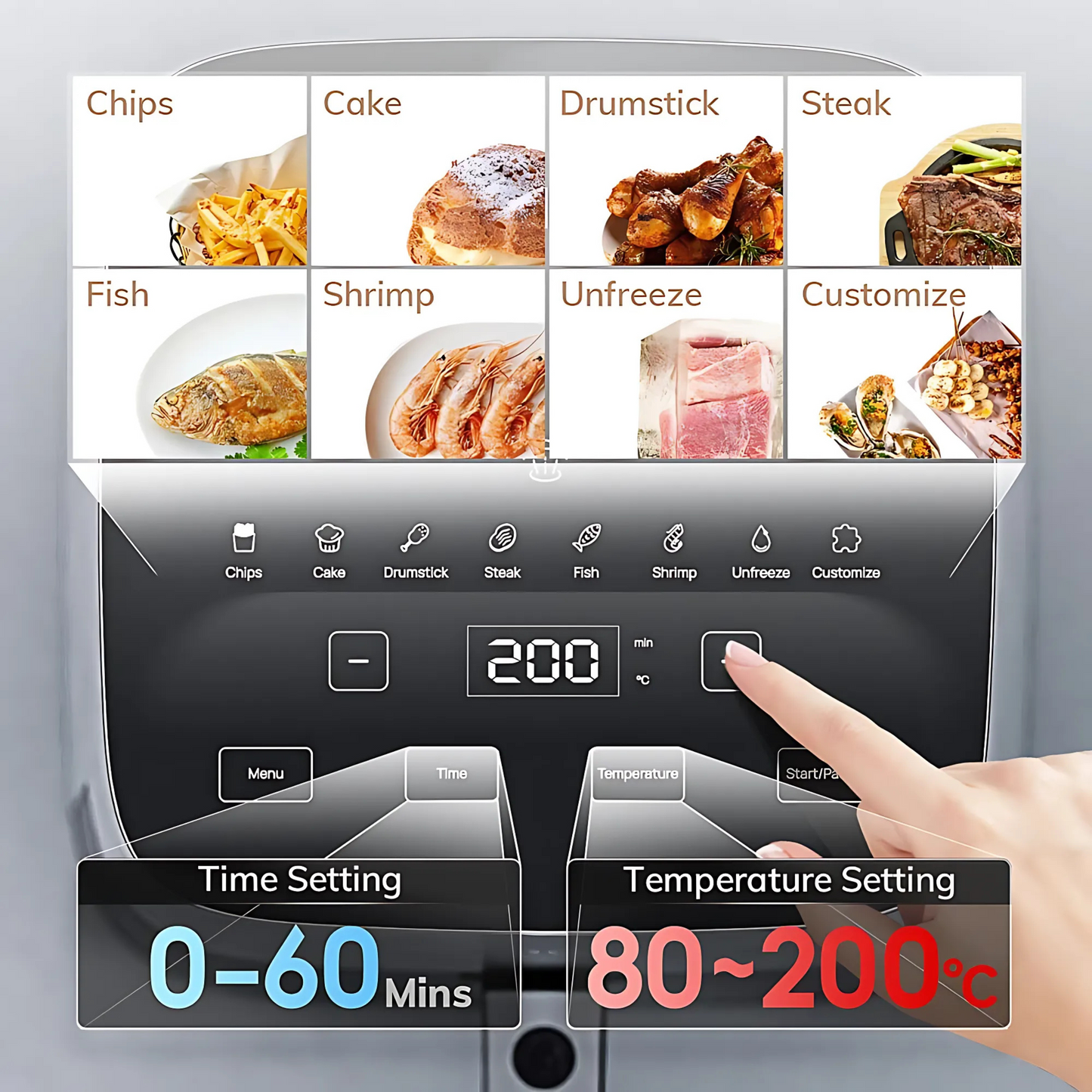 MIUI AirMaster 5L Smart Air-Fryer