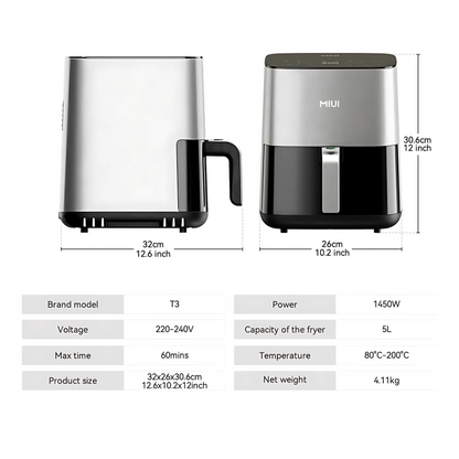 MIUI AirMaster 5L Smart Air-Fryer